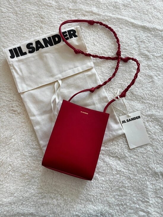 Jil Sander Handbags - Jil Sander Tangle Small Bag in Red